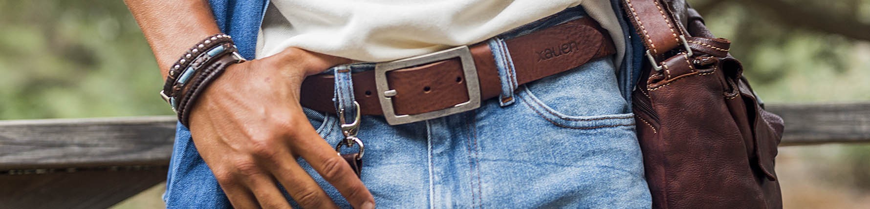 Xauen Original man | Men's leather bracelets and necklaces